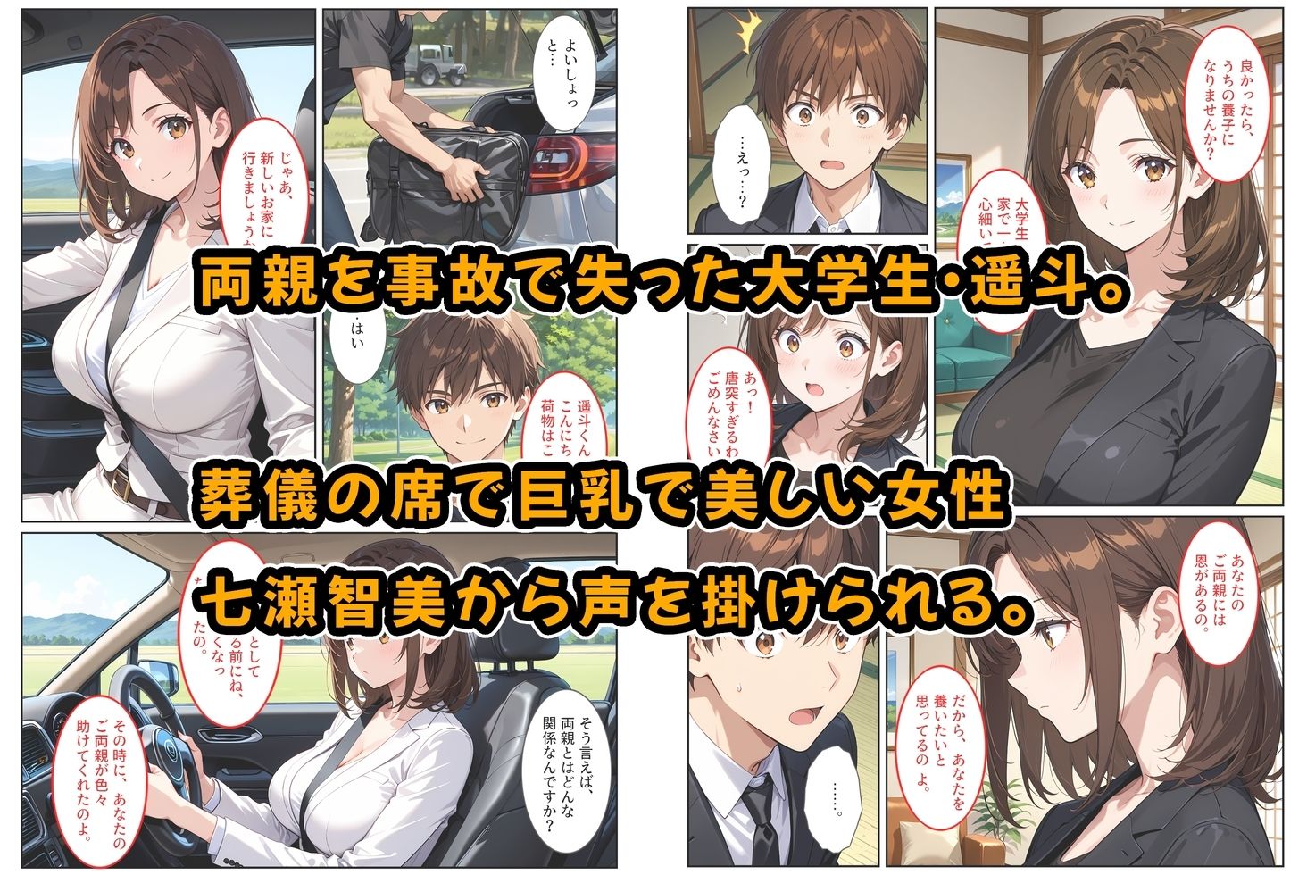 【無料エロ漫画】d_714388 養子になったら爆乳義母と双子義妹に誘惑されて中出しセックスしています！〜双子妹編〜(StudioSR（妹･人妻･巨乳推し）)