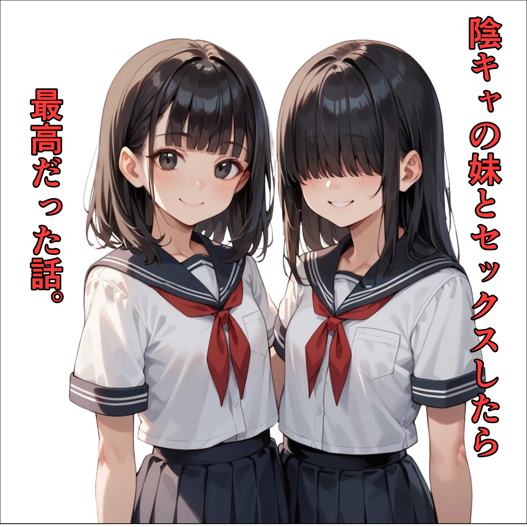 サンプル画像1:陰キャの妹とセックスしたら最高だった話。(接吻マニア) [d_714605]