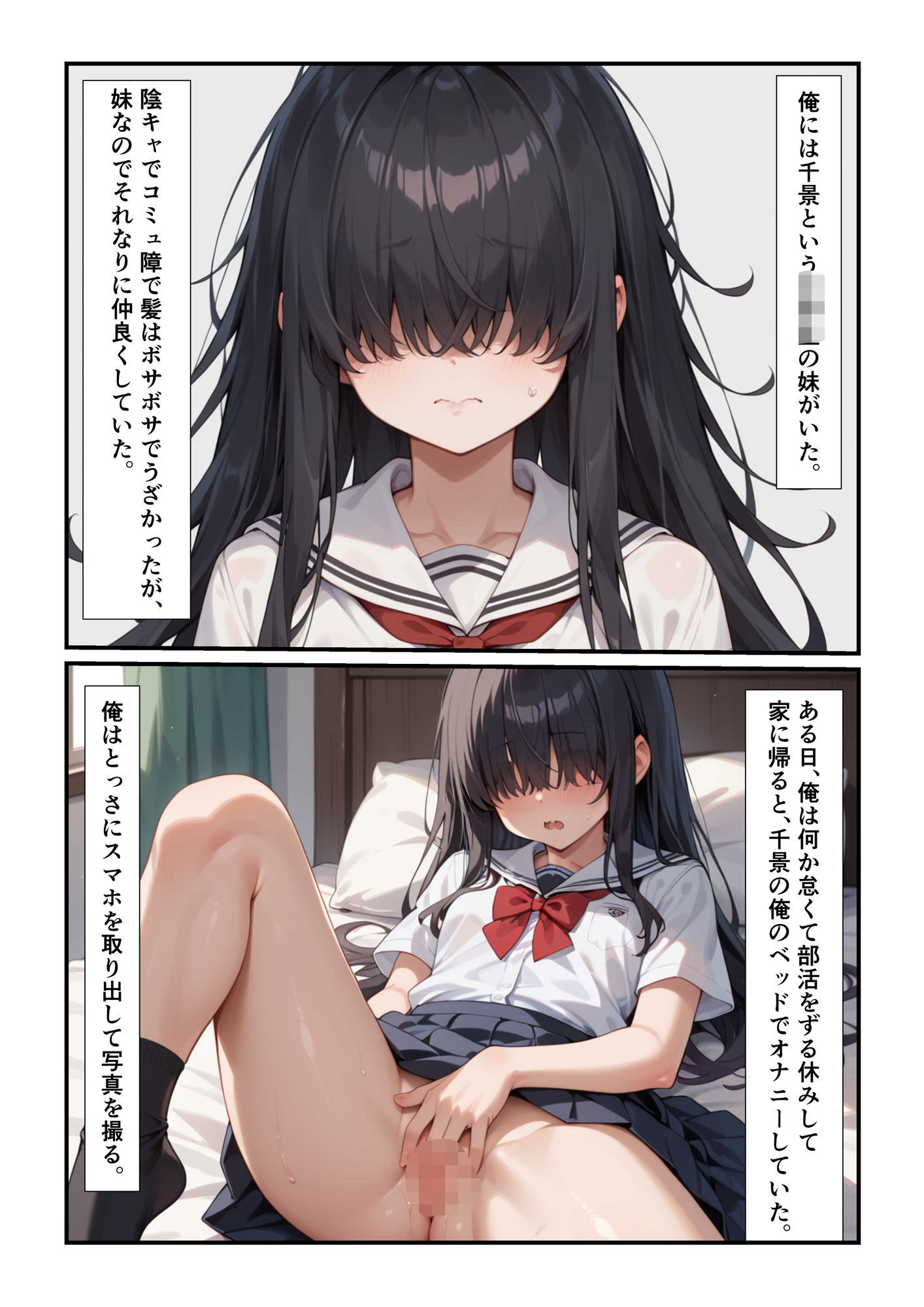 陰キャの妹とセックスしたら最高だった話。 画像2