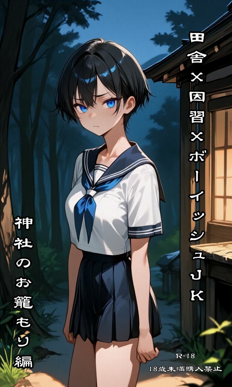 田舎×因習×ボーイッシュJK  神社のお籠り編 画像1