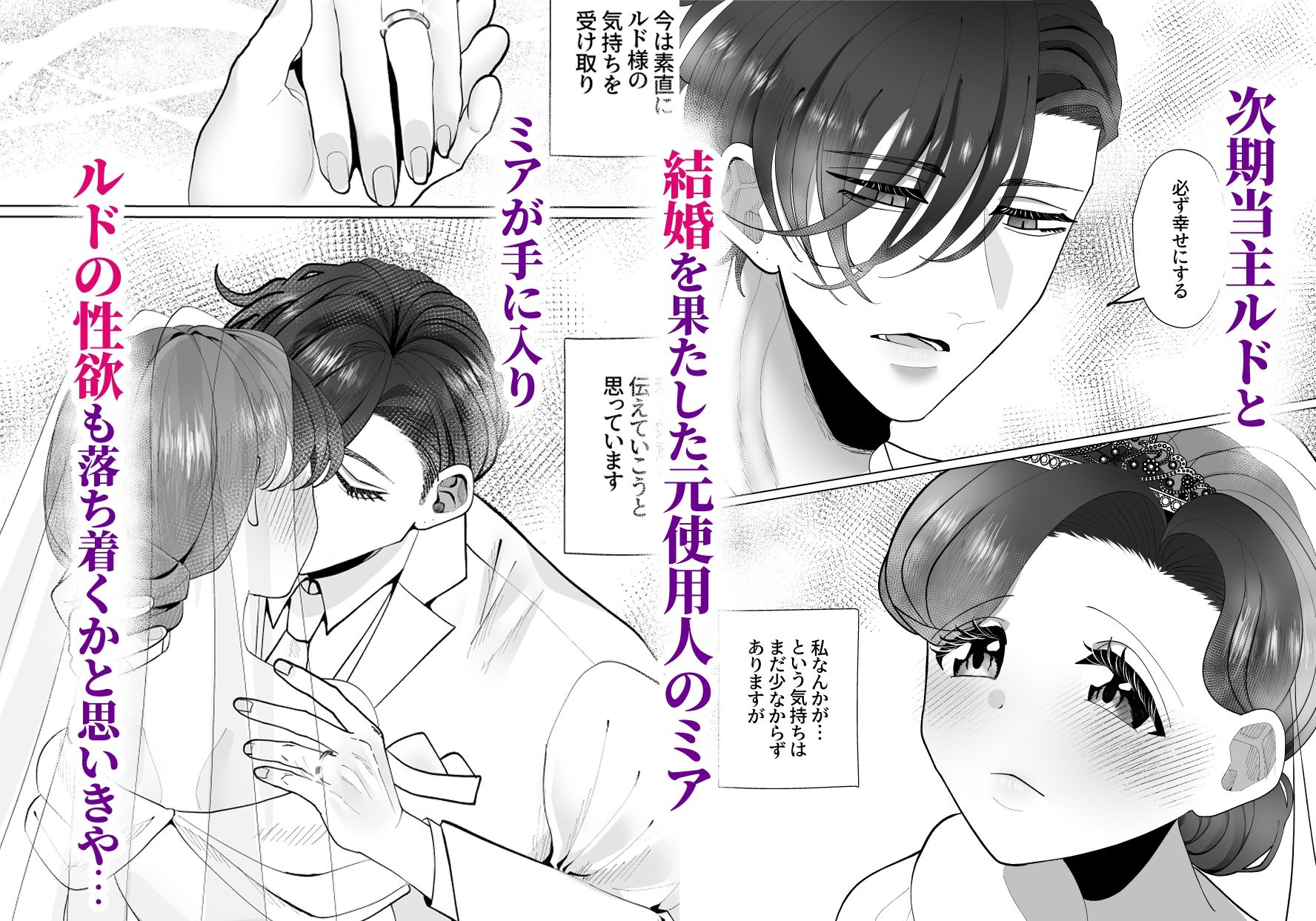 新婚中もむっつり若様はかなり強引 無料画像2