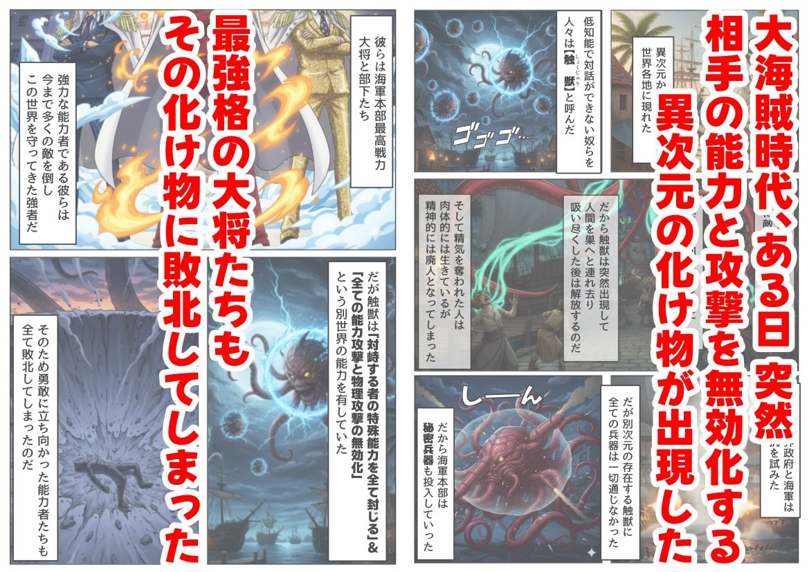 サンプル画像1:海賊な敗北美女にイタズラ♂してみる《総集編》(【妹＆制服】大好き商店（byハマダ殿下）) [d_714821]