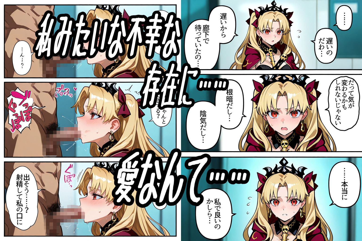 サンプル画像2:運命の種付けマスター3〜冥界エレシュキガル＆戦女神イシュタル姉妹孕ませ〜(ぽち研究会) [d_715009]