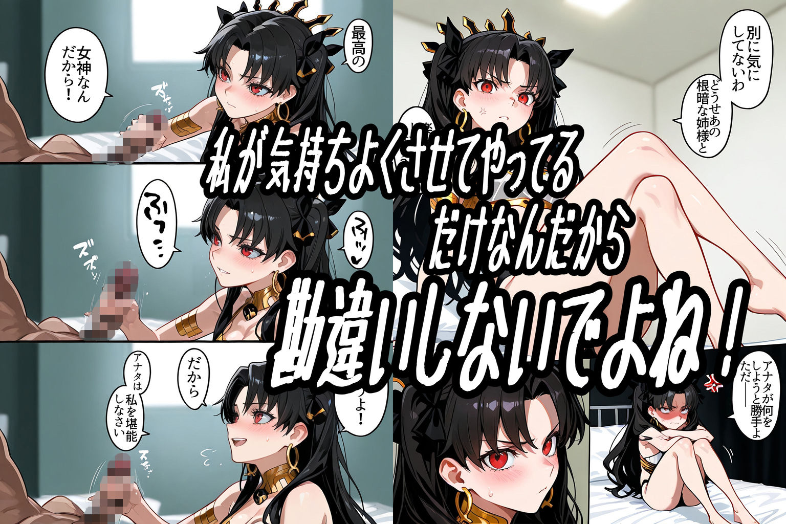 サンプル画像5:運命の種付けマスター3〜冥界エレシュキガル＆戦女神イシュタル姉妹孕ませ〜(ぽち研究会) [d_715009]