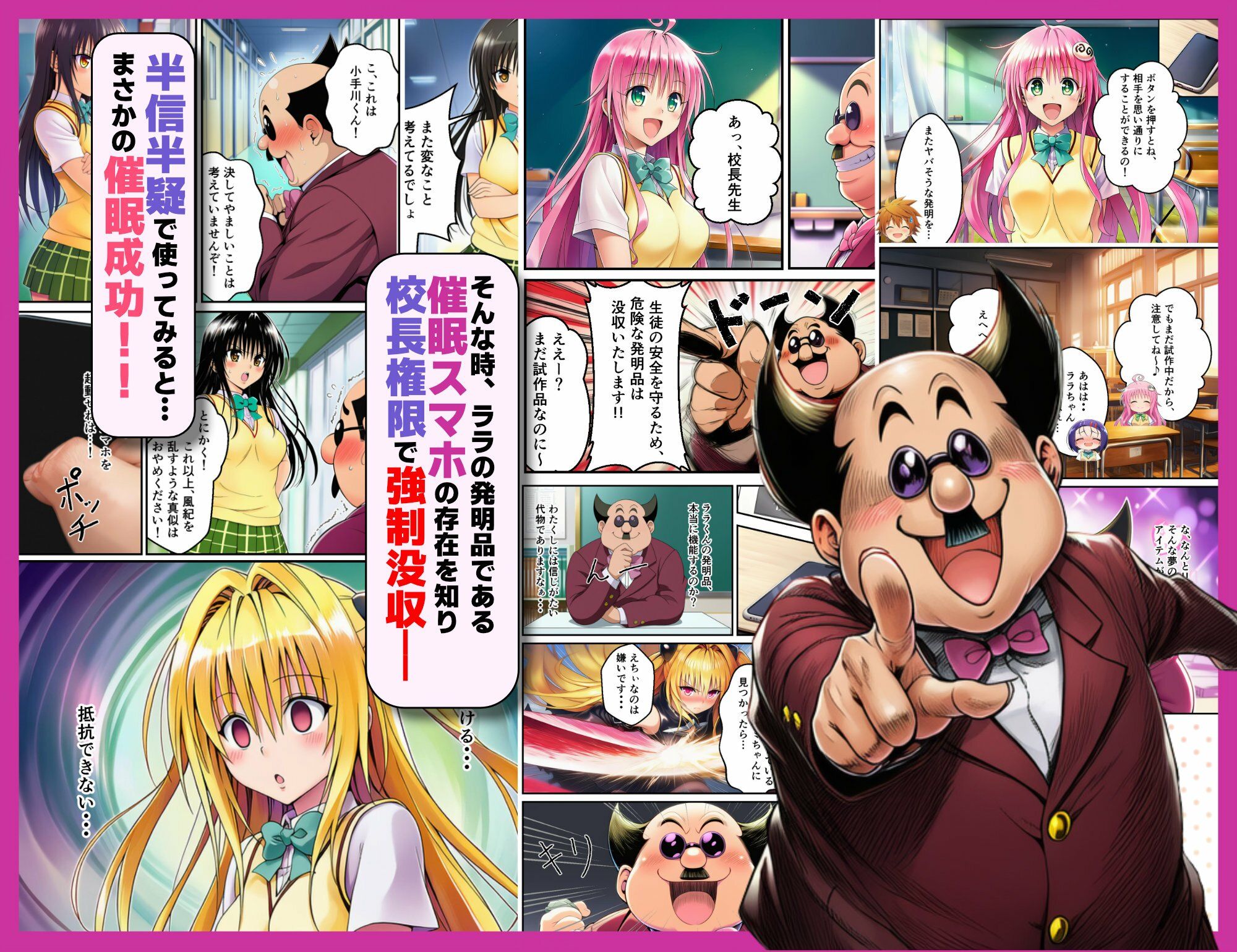 【T〇 Loveる】催●スマホで女子生徒を妊娠させてみた 画像2