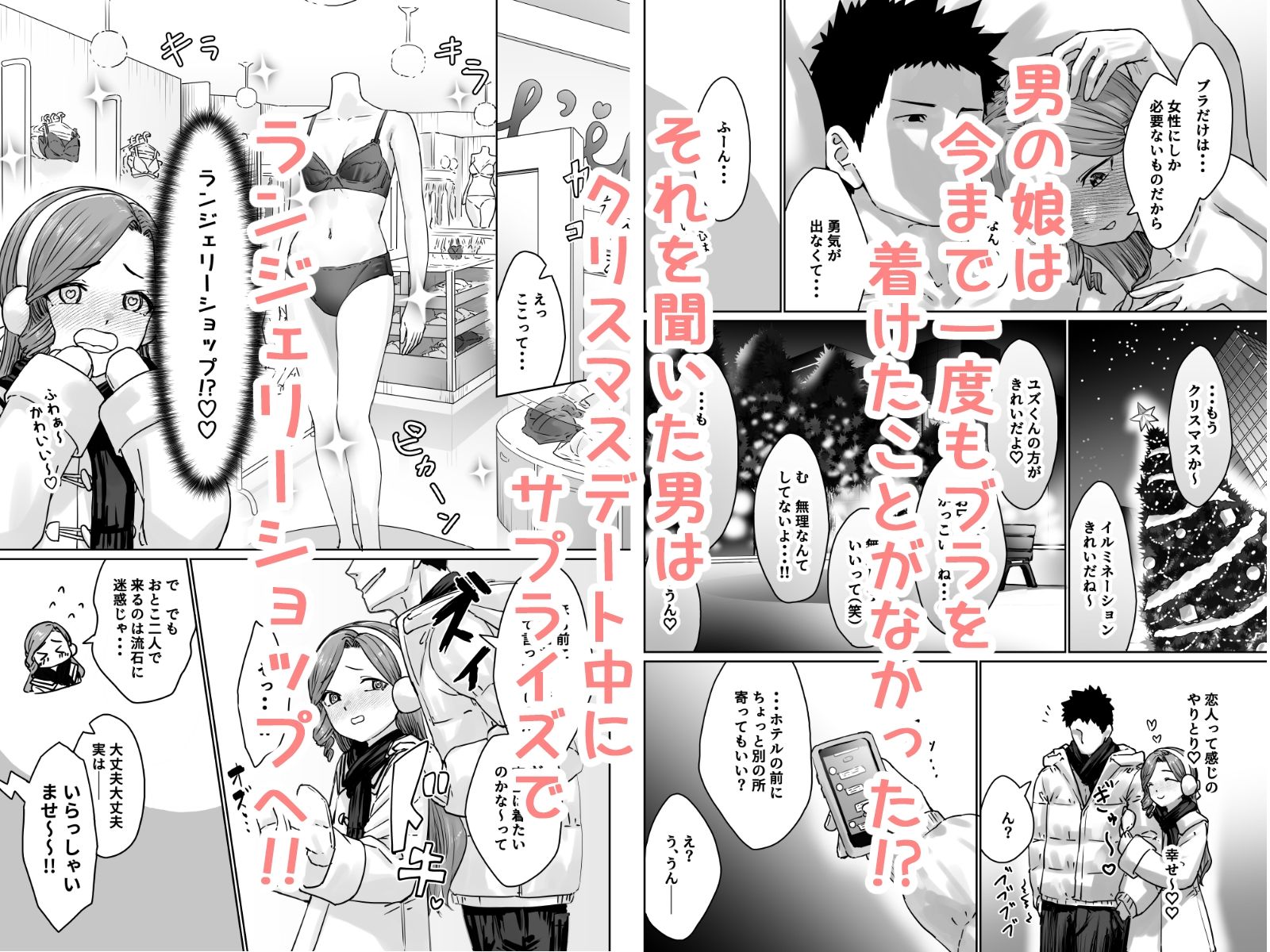 変態男の娘のどきどきランジェリーショッピング 画像2