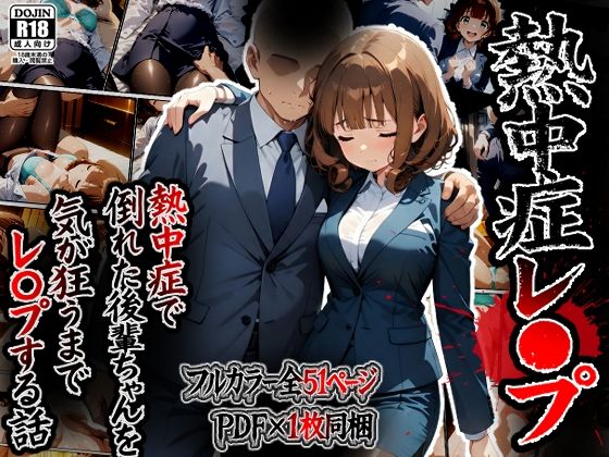 熱中症で倒れた後輩ちゃんをレ〇プする話【ばななメモリアル】