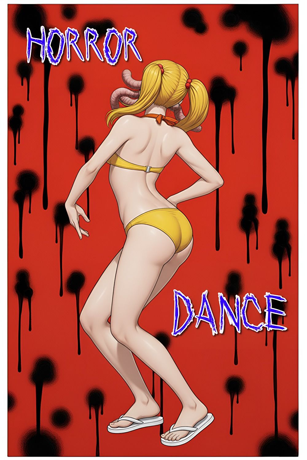 海辺のホラー -キモイ蟲が口の中に！- 画像8