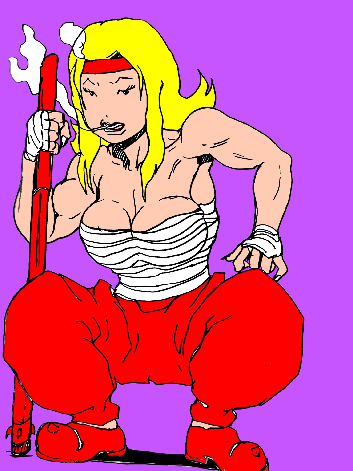 サンプル画像1:コスプレ接待ヤンママ(N-zumi-ha) [d_715493]