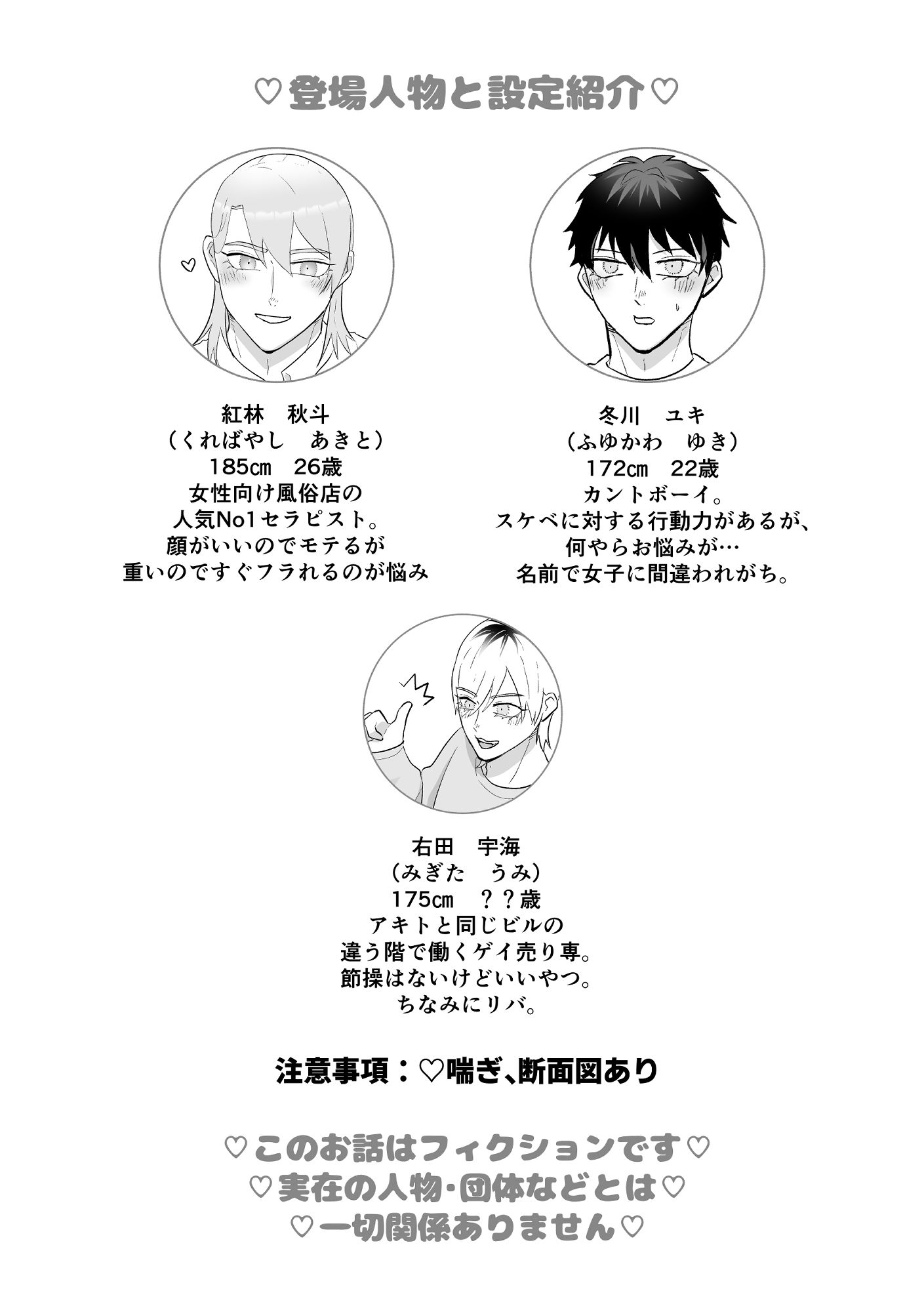 女性向け風俗店にカントボーイが来た話。 1枚目