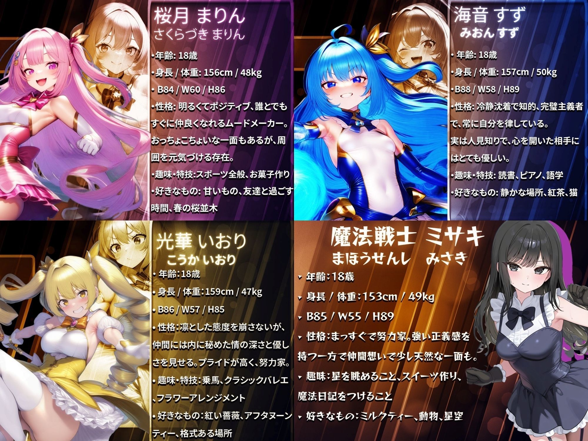 NaruMinix2025年華聖麗姫スイートフラワーズ・魔法戦士ミサキ総集編 画像5