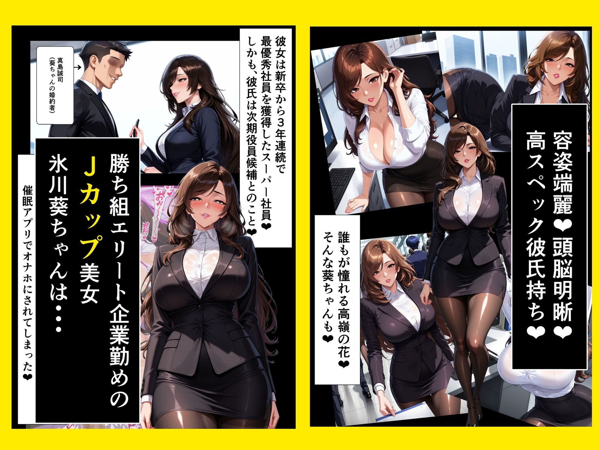 高スぺック彼氏持ちOLを催●アプリで即ハメして自分専用のオナホにする話2 画像1