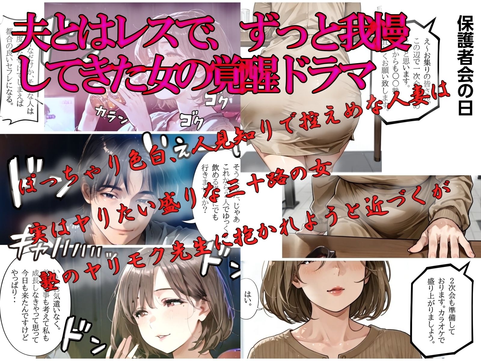 サンプル画像1:雨の匂いがする頃、あの子はまた私をダメにする。(AI工房ひげめがね) [d_715774]