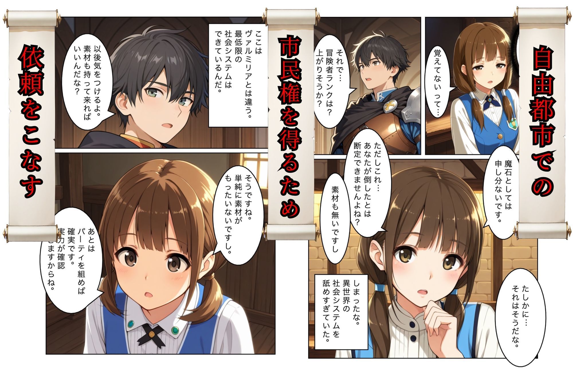 サンプル画像2:勇者選抜で見捨てられた俺のスキル《発汗》実は全能力を奪う《体液吸収》最凶チートでした。【第四話】(パンティ大佐) [d_716305]