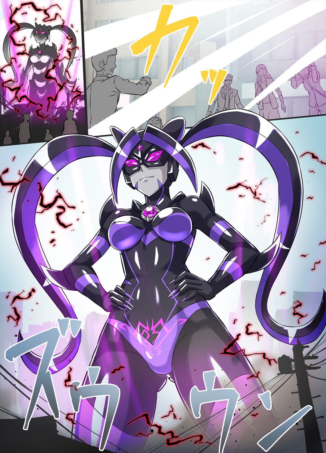 サンプル画像5:アルティメットレナ 第6話 決戦！VSアルティメットニナ！(変画屋) [d_716440]