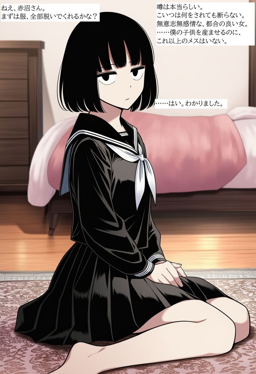 無表情・無感情な同級生に無責任中出ししまくって孕ませてみた。 画像3