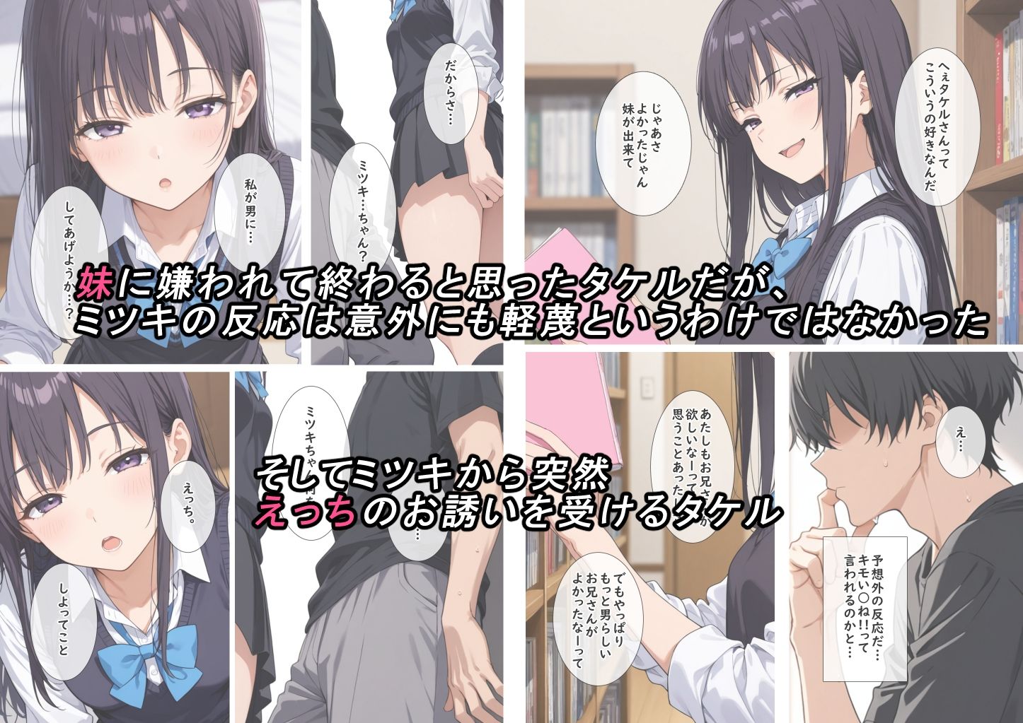 サンプル画像4:妹モノ好きの俺が義妹と結婚するまでの話(無明長屋) [d_717295]