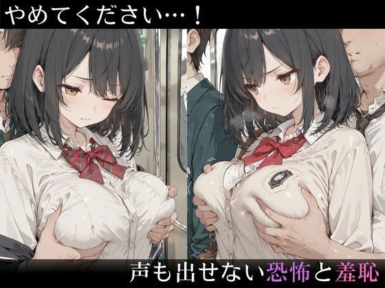 サンプル画像3:生意気そうな黒髪ショートJKが満員電車で雌の顔に… 声を出せない状況で執拗に中出し種付け(JK秘密の記録帳) [d_717439]