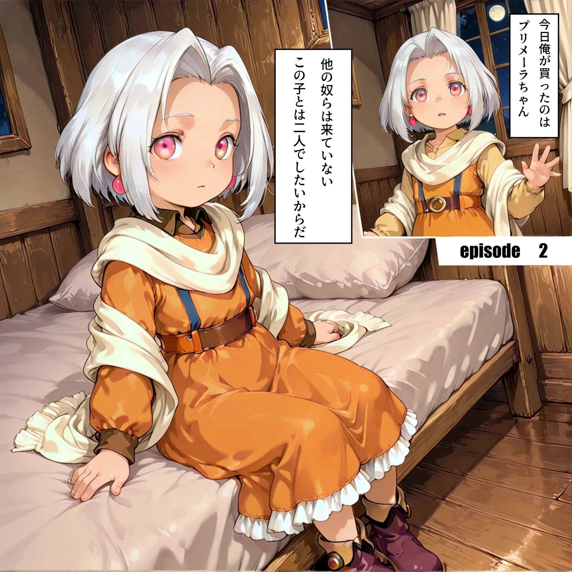 【エロ漫画】1晩で3000Gになるおしごと！  ゼノギ〇ス3