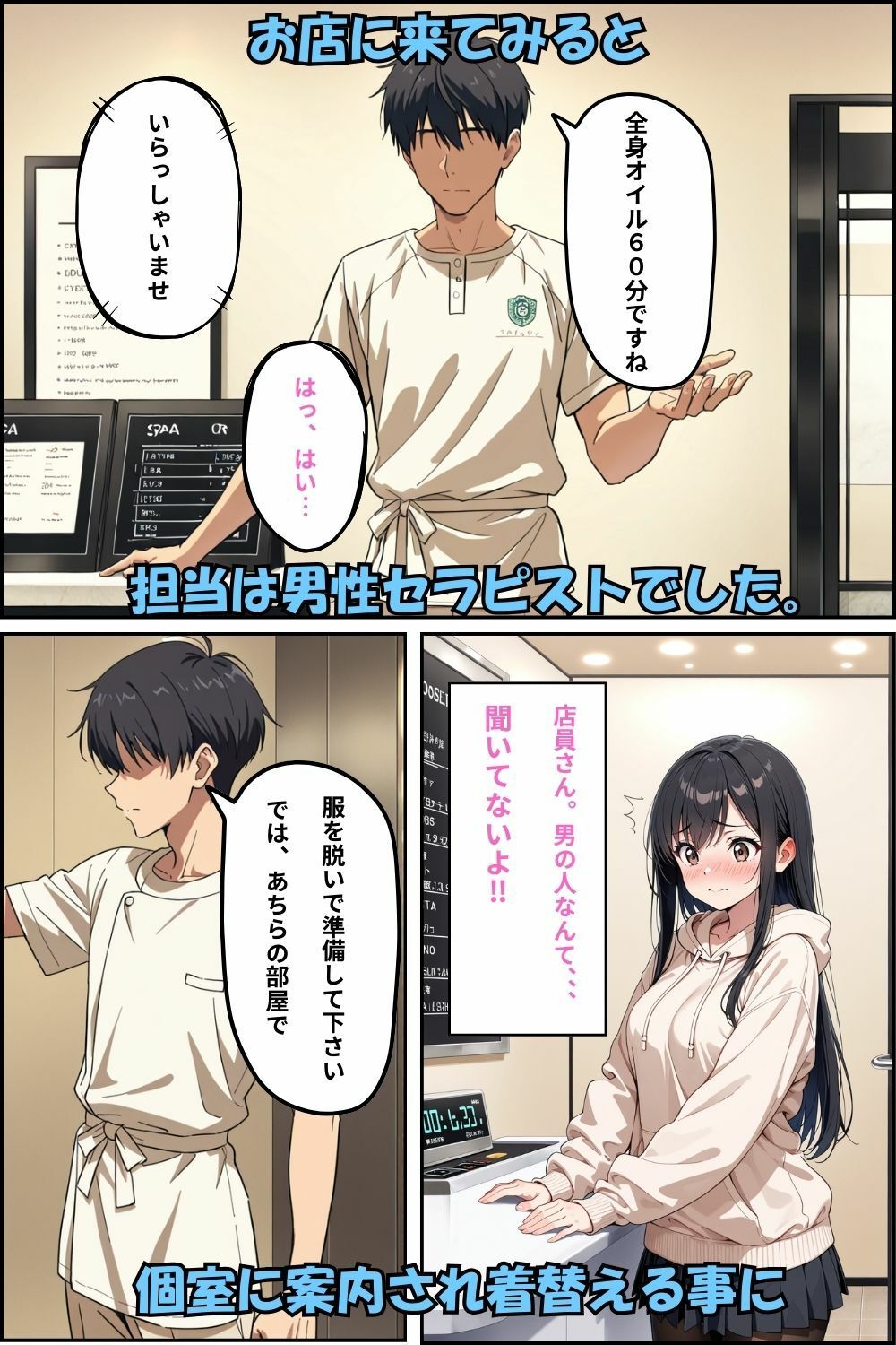 サンプル画像2:初めての余韻〜媚薬の香りと施術のあと〜(なぎ) [d_717606]