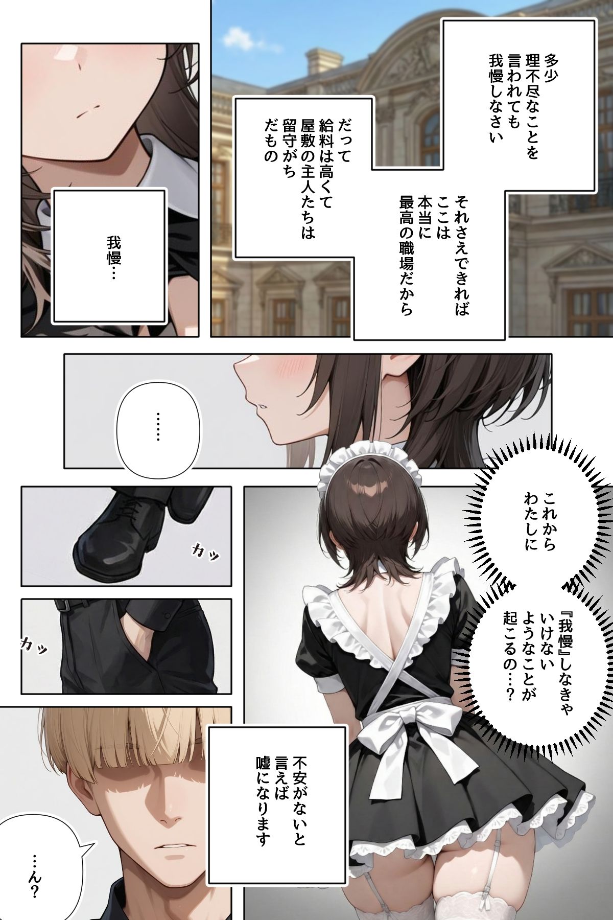 味見の時間 新人メイド・ゆかり エロ画像3