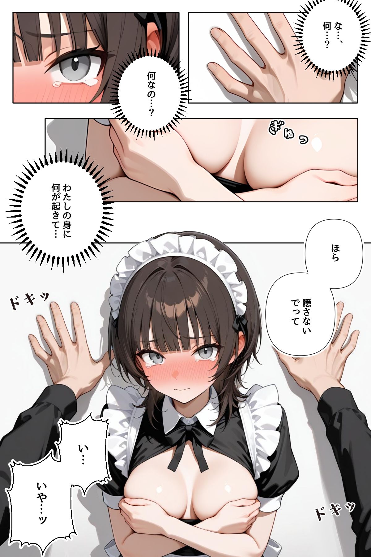 味見の時間 新人メイド・ゆかり エロ画像8