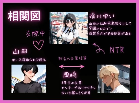 サンプル画像1:ヤンキーの先輩に秘密を握られ俺の彼女は中出しされまくっていた〜清楚系彼女のNTR〜(ルミナ) [d_717658]