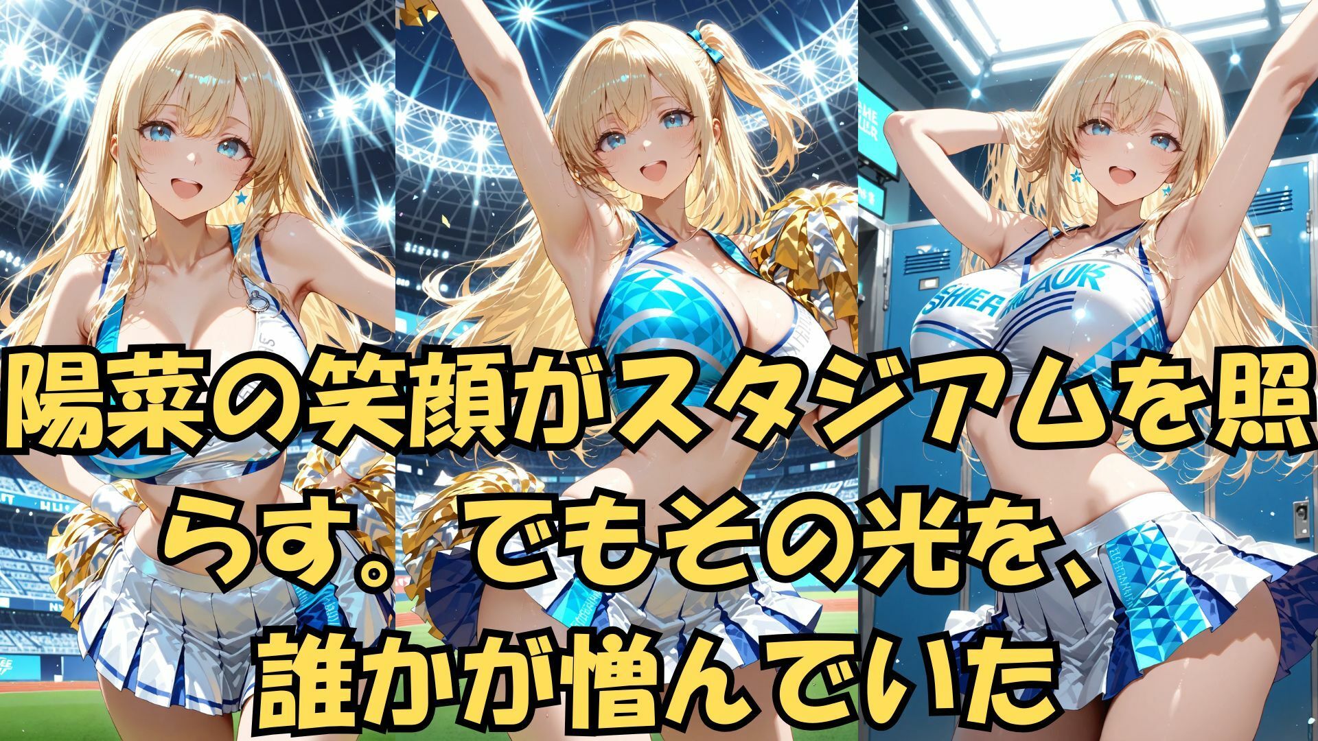 緊縛チア 嫉妬の代償に全てを晒して 画像1