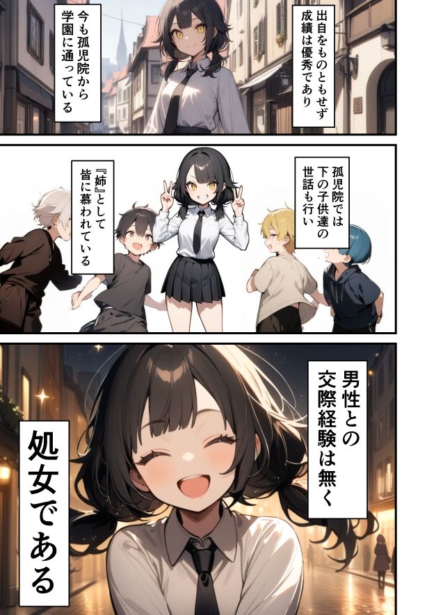 【エロ漫画】さよなら、おねえちゃん〜レビサ=トキモドリ部長率いる特殊性癖部・処女好き副部長編〜2