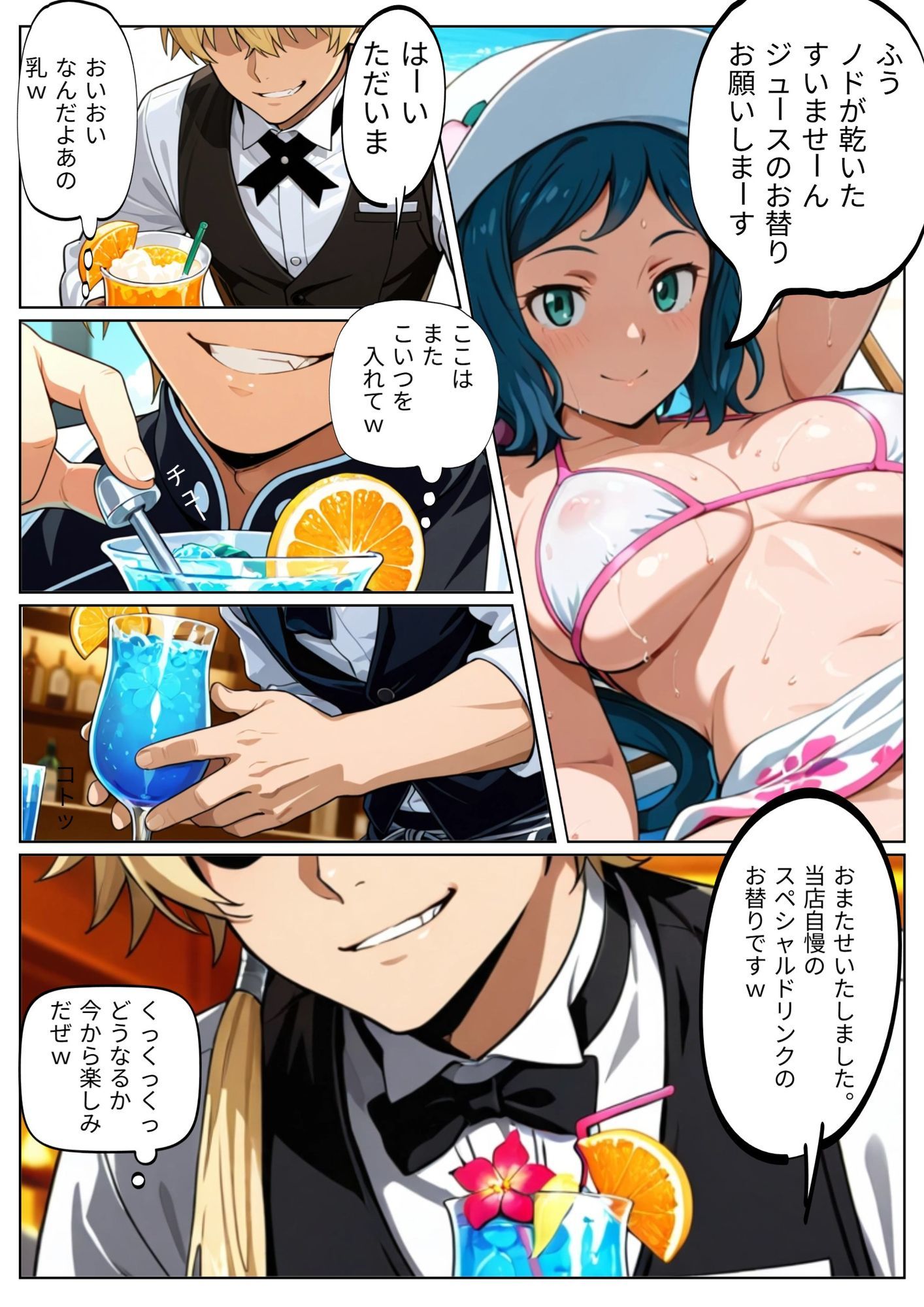 波打ち際のリンコママ 画像1