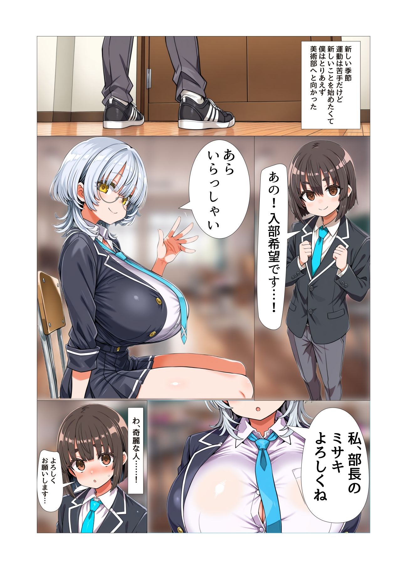 先輩と僕の秘密の特訓 画像3