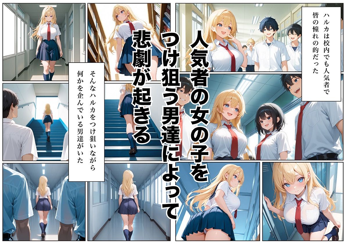 サンプル画像1:ハルカの黒歴史  悪夢の放課後 前編(たまご) [d_717990]