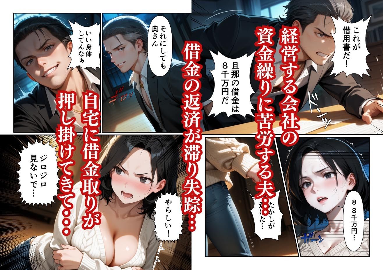 夫の借金、妻の代償。失踪後に堕ちて壊れた人妻 画像2