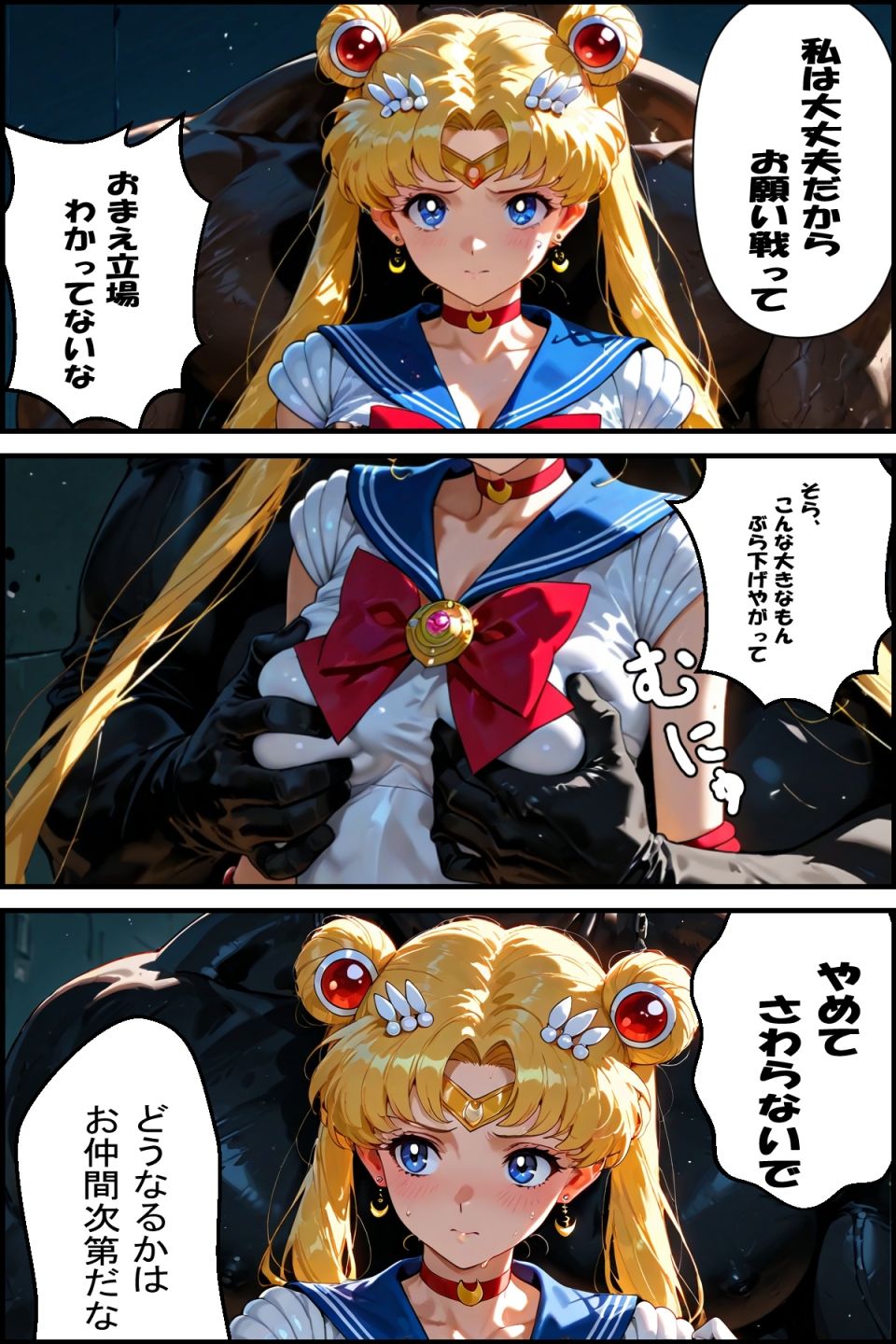 セーラー戦士敗北 〜私がかわりになります〜 画像4