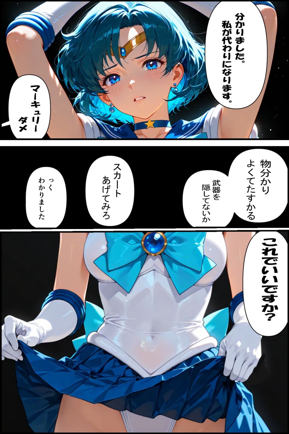 セーラー戦士敗北 〜私がかわりになります〜 画像5