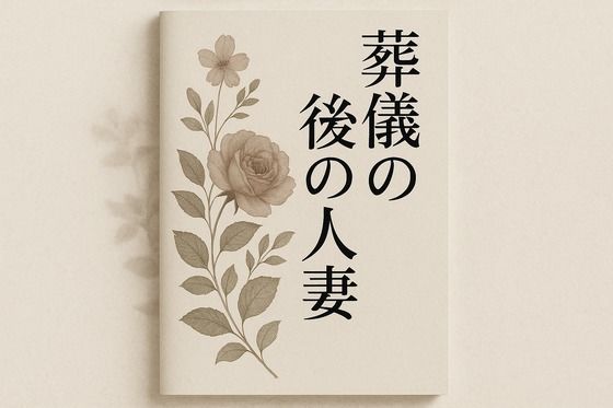 葬儀後の人妻 画像1