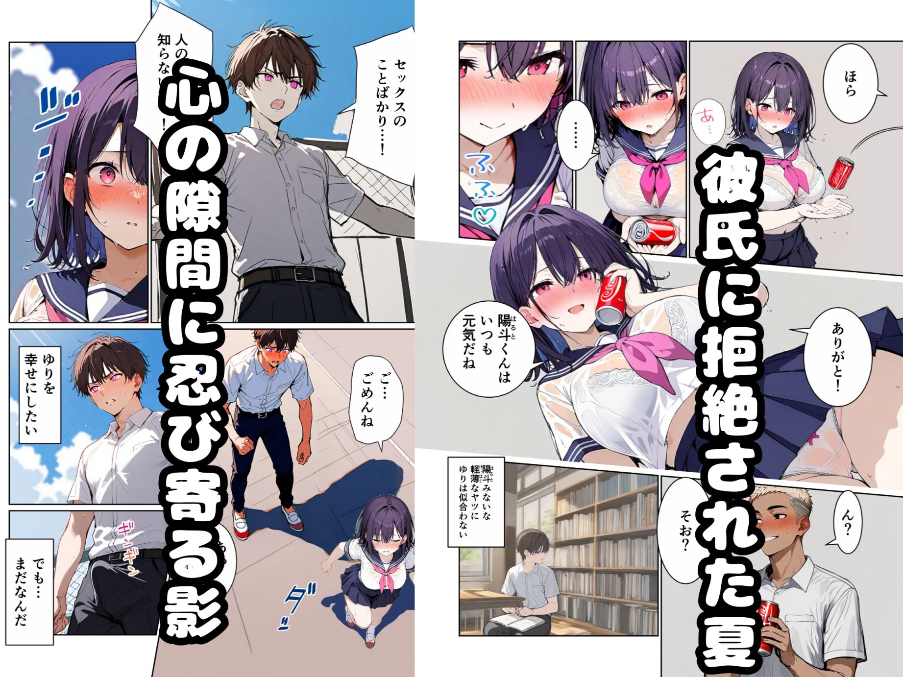 【合計180ページ】青春絶望パック  「妊娠覚悟」「耳年増フェラ」「NTR」……あの日、僕らの恋は性欲に負けて壊れた 画像1