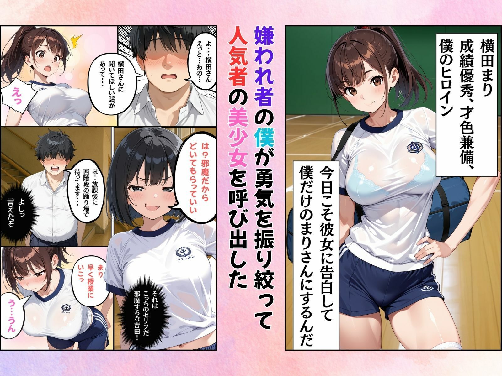 嫌われ者の僕が一軍女子の体を手に入れた 画像1