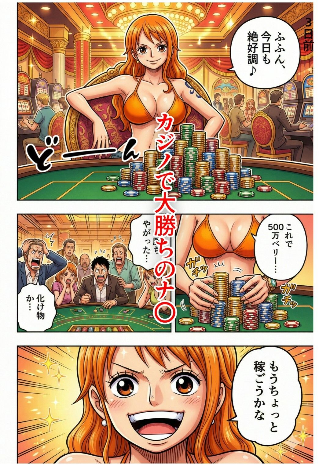 サンプル画像2:賭けに負けた航海士の末路〜性処理メイドナミ編〜(ご奉仕カリキュラム) [d_719286]