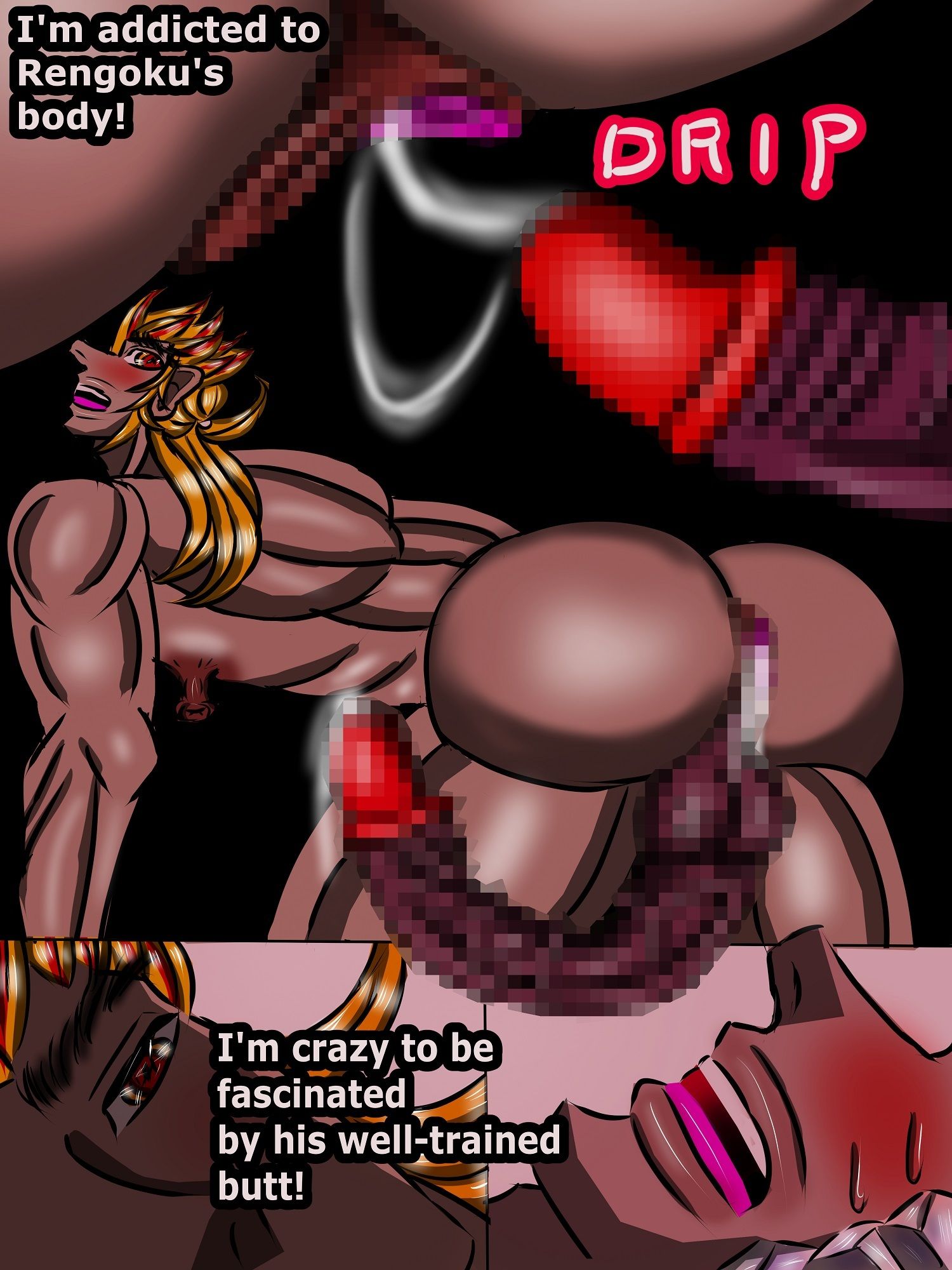 Flame Warrior vs ninja sex battle  Guys devour desire in red light district サンプル7