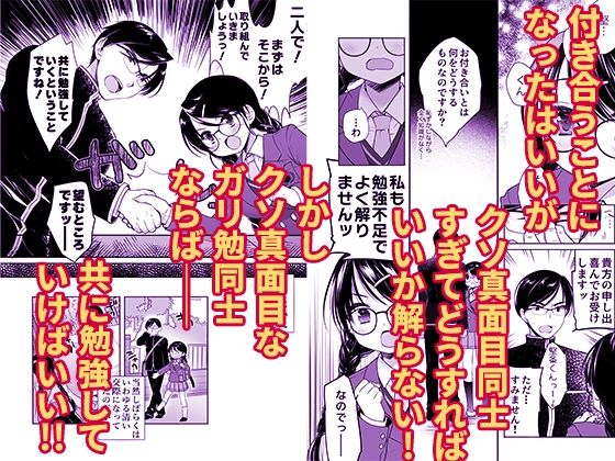 サンプル画像2:クソ真面目身長差カップルがクソ真面目に初体験に取り組んだら大変なことになった(スキップビートスタジオ) [d_719603]