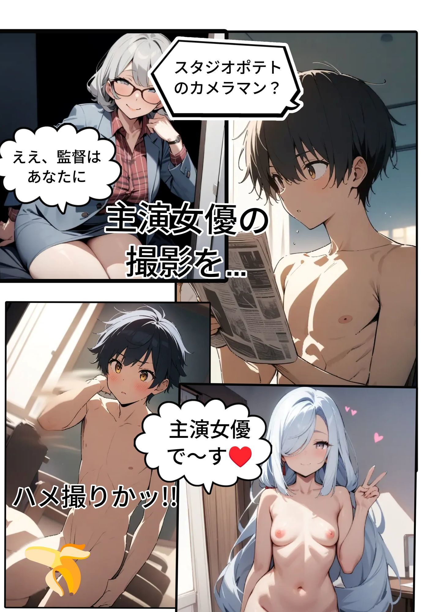 サンプル画像6:もっこり探偵『江戸川ホームズ』第3話『精子カクテル』(ふしぎ亭) [d_719643]