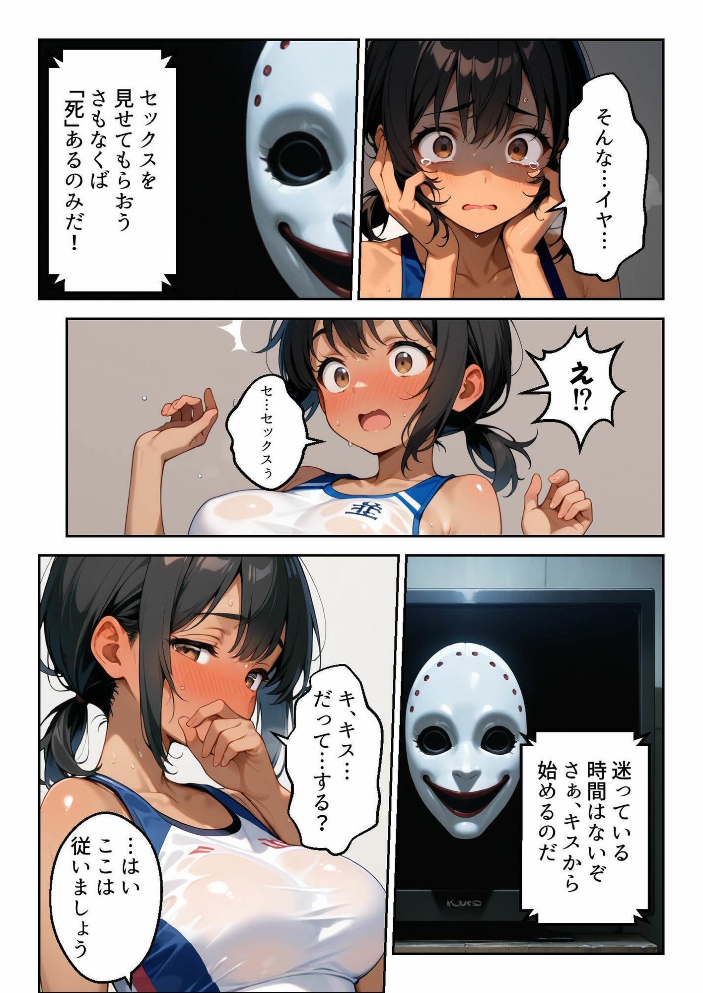 セックスしないと死ぬ（嘘）。〜陸上部エースの先輩、猛暑の密室で熱暴走〜 画像3