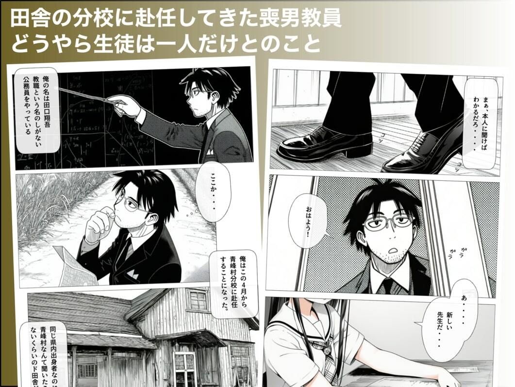 【エロ漫画】赴任した田舎の学校の美少女に混浴温泉で出会ったらお前らどうする？1