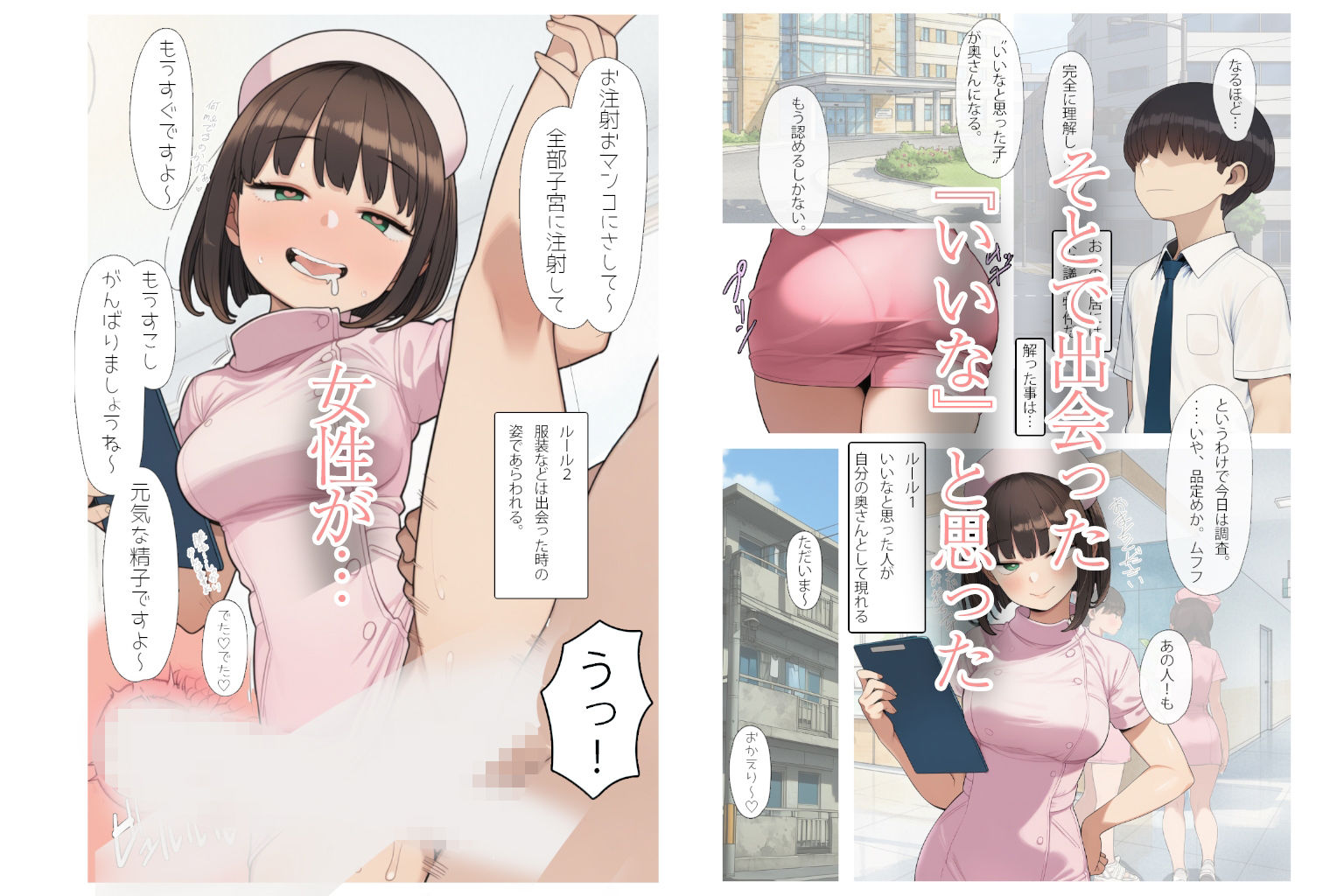 サンプル画像4:奥さん付きアパート紹介します！〜あなたの理想の奥さん〜(えーあいきゅーたー) [d_720205]