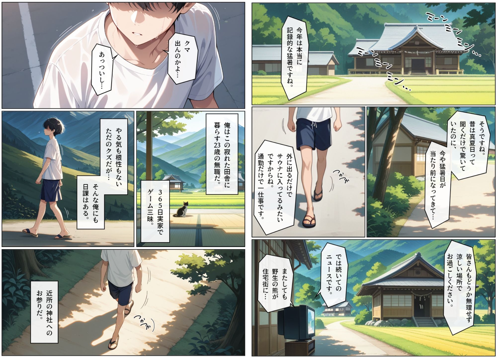 淫夏（いんか）―灼けつく季節に理性は溶けてゆく― 画像1