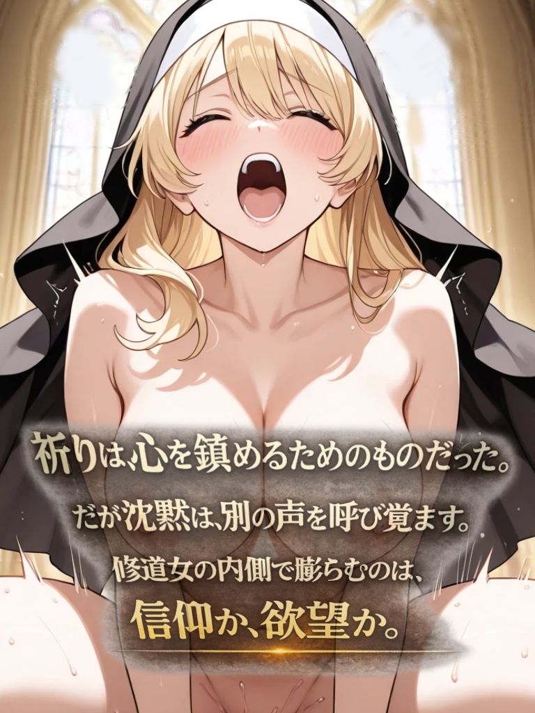 サンプル画像2:快楽懺悔録〜シスター編〜(クロナゲ) [d_720508]