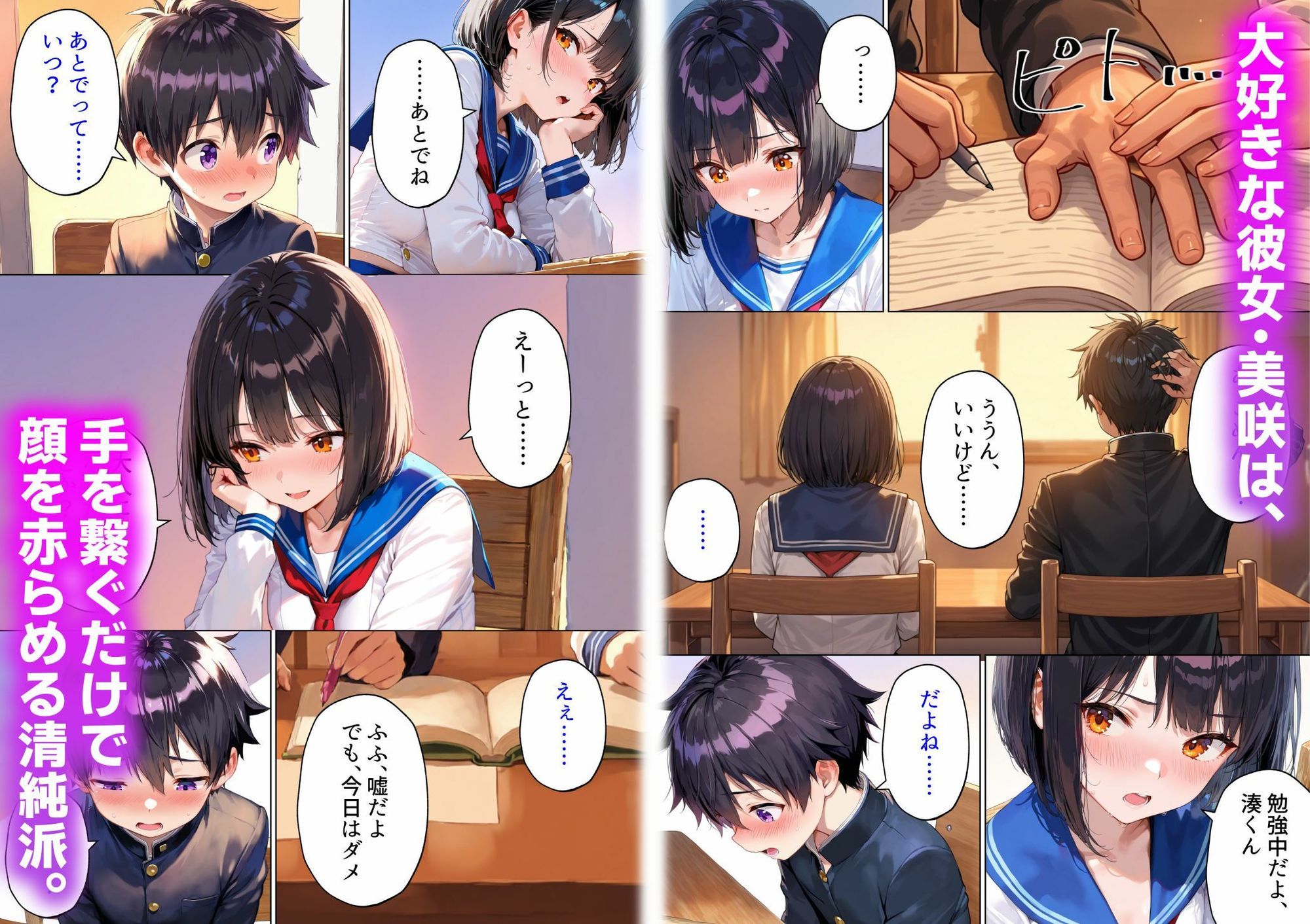 サンプル画像1:彼女の家に行ったらギャル姉が出てきて、気付いたら僕が種馬になってました。(あーもん堂) [d_720988]