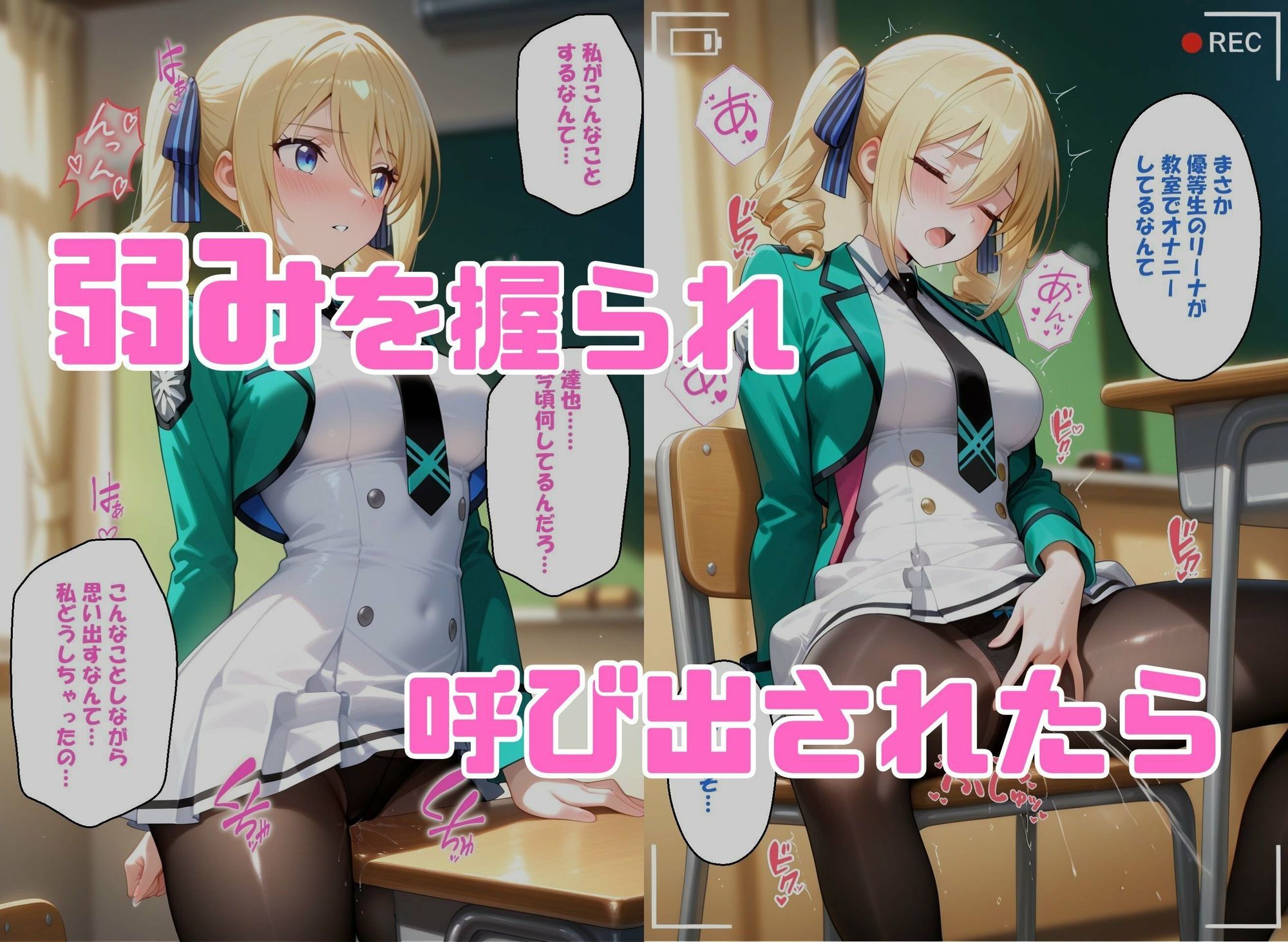 サンプル画像1:寝取られ女子 弱みをネタに支配された アンジェ〇ーナ=クドウ=シールズ(アツバキ) [d_721390]