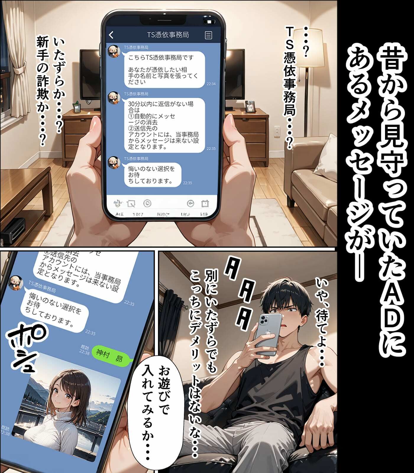 サンプル画像3:人生逆転憑依 ADの俺が女子アナに憑依してエースアナになった話(性進精慰) [d_721536]